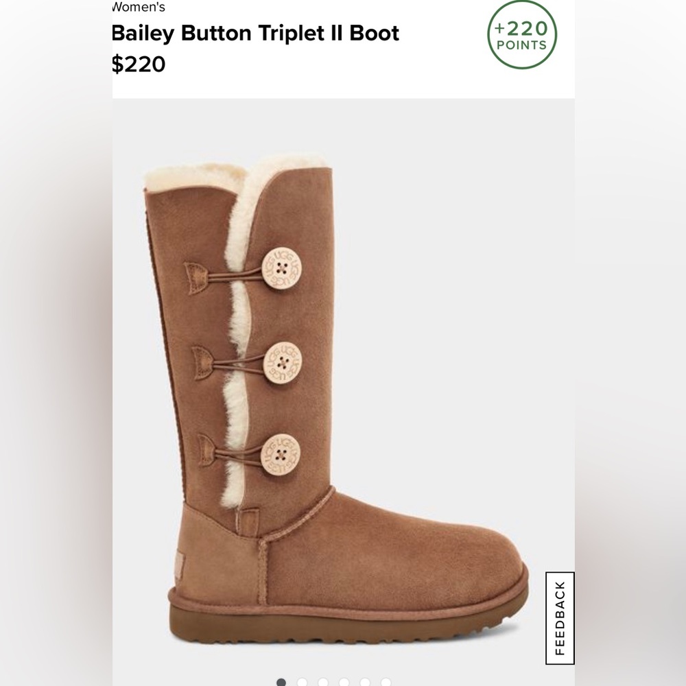 UGG Bailey button triplet II Boot